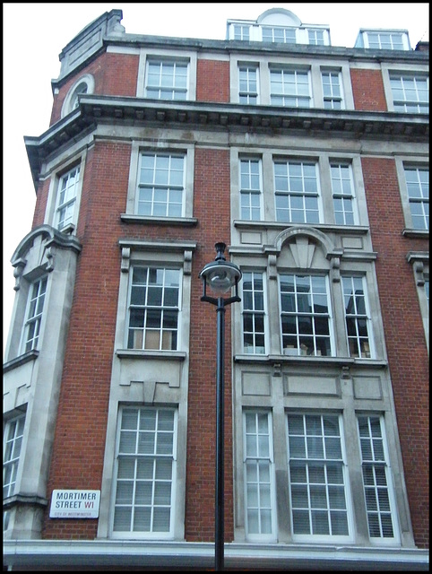 Mortimer Street corner