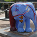 El elefanta azul
