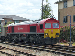 DB Schenker 59206 at Chichester (2) - 19 June 2015