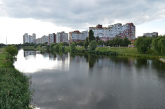 Киев, Троещинский канал / Kiev, The Channel of Troeshchina