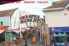 The Open Market - Marshalls Row - Brighton - 5 10 2023