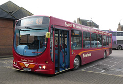 Fowlers Travel BX56 XBU in Wisbech - 21 Mar 2024 (P1170631)