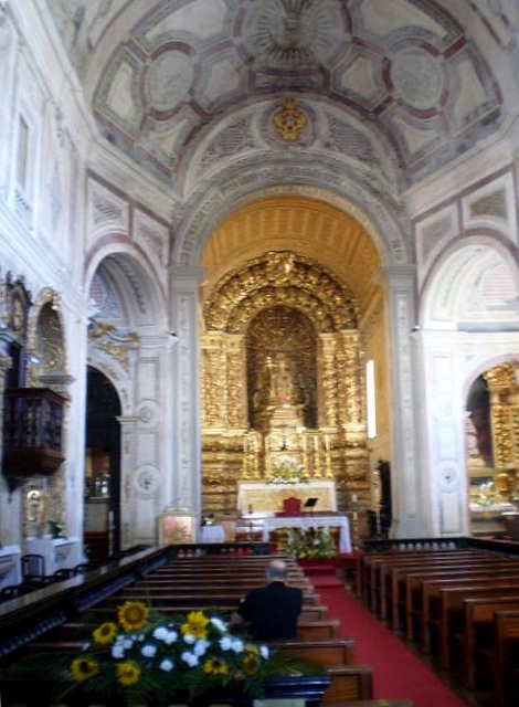 Inside Saint Peter Church.
