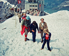 Bergstation Klein-Titlis 3.062 m, und die Horde (1980)