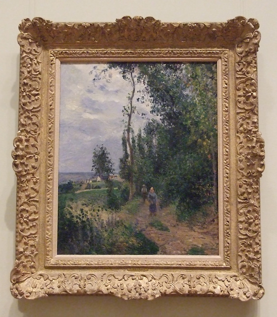Cote des Grouettes near Pontoise by Pissarro in the Metropolitan Museum of Art, May 2011