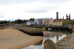 St.Andrews harbour at low tide