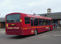 Fowlers Travel BX56 XBU in Wisbech - 21 Mar 2024 (P1170636)