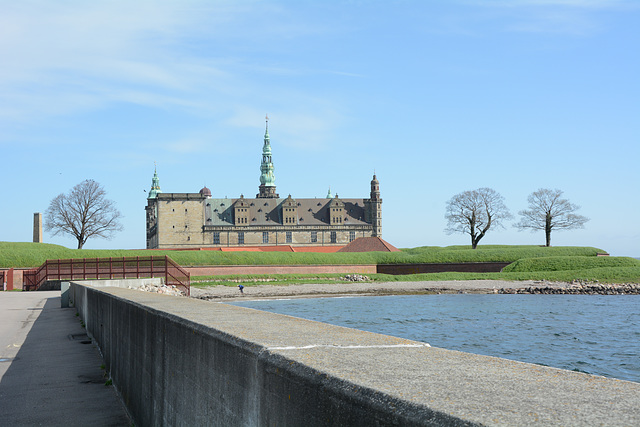 Denmark, The Kronborg Castle from the South
