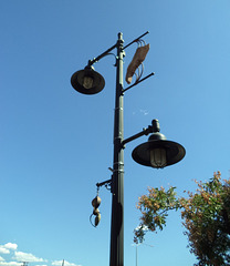 Éclairage moabien / Moabian street lamp