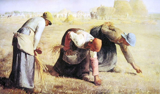 Die Ährenleserinnen, 1857