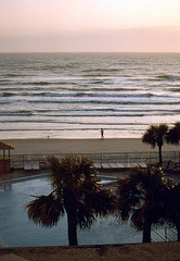 Morgens an der Daytona Beach