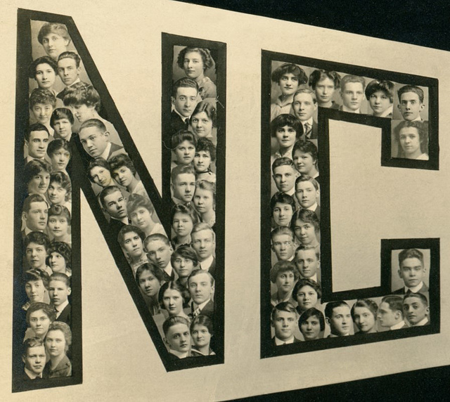 Heads of the Class of 1915, New Castle High School, New Castle, Pa. (Left)