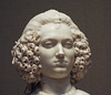 Detail of the Bust of Maria Cerri Capranica Attributed to Algardi in the Getty Center, June 2016