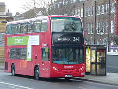 London Buses at Angel (4) - 8 February 2015