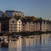 The wharfs of Trondheim.