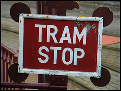 tram stop at Seaton
