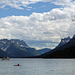 Upper Waterton Lake, seen from the town