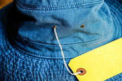 The Blue Hat with the Yellow Label