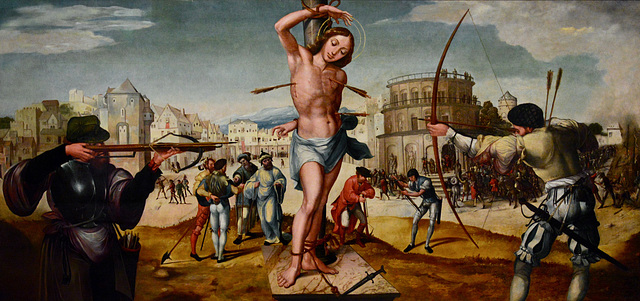Lisbon 2018 – Museu Nacional de Arte Antiga – The Martyrdom of St. Sebastian