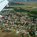 Over the village of Dolni Bogrov, just outside Sofia