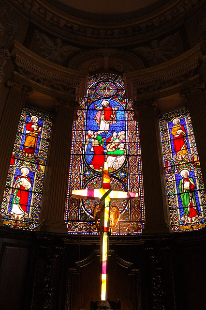 Stained Glass East Window, Holy Trinity Church, Boar Lane, Leeds