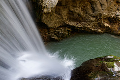 Wasserfall in der Rappenlochschlucht (© Buelipix)