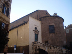 Basilica of Saint Sylvester and Saint Martin of The Mounts (backside).