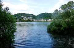DE - Sinzig - The Ahr flows into the Rhine