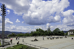 die 'Polyterrasse' bei der ETH in Zürich (© Buelipix)