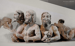 Three-bodied Daemon (Acropolis Museum/Athens)