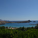 Rhodes, Lindos Bay of Mediterranean Sea