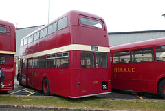 Preserved former Ribble buses at the RVPT Rally in Morecambe - 26 May 2019 (P1020430)