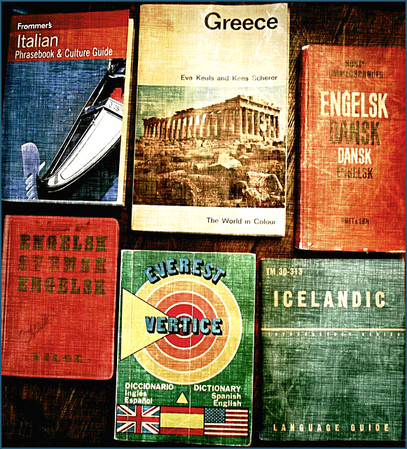 Dad's travel books