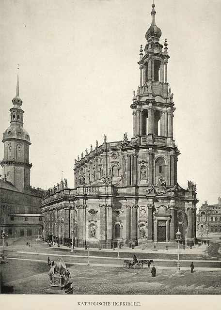 Album von Dresden: Katholische Hofkirche