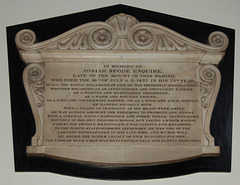 Monument to Josiah Spode (d1827), St Peter's Church, Glebe Street, Stoke on Trent, Staffordshire