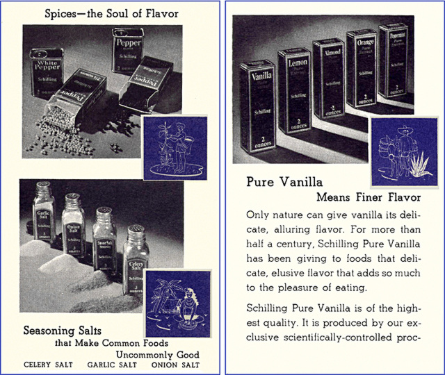 Schilling Spices Booklet (2), 1939