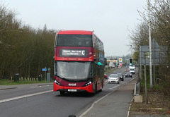First Eastern Counties Buses 36919 (YN69 XZZ) at Guyhirn - 21 Mar 2024 (P1170571)