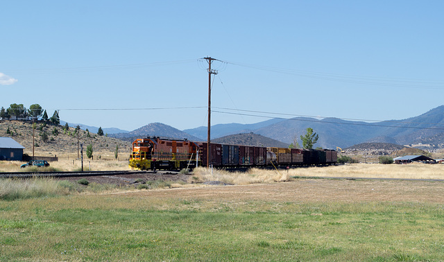 Montague CA Central Oregon and Pacific RR (#1512)