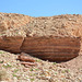 Israel, The Mountains of Eilat, Layered Rocks on the Way to Red Canyon from the West