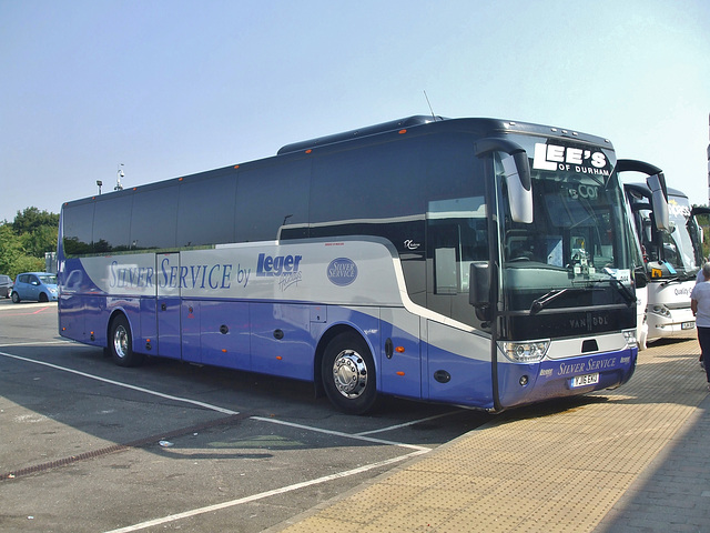 DSCF3266 Lee’s Coaches YJ16 EKU at Peterborough Service Area - 14 Jul 2018