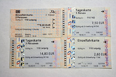 Tickets for the Leipzig public transport system
