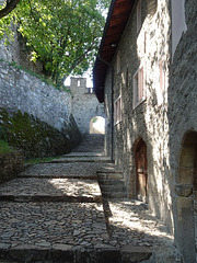 In der Festungsanlage der Kirche Notre-Dame de Valère in Sion