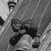 Carving on Nidaros Cathedral (Grayscale)