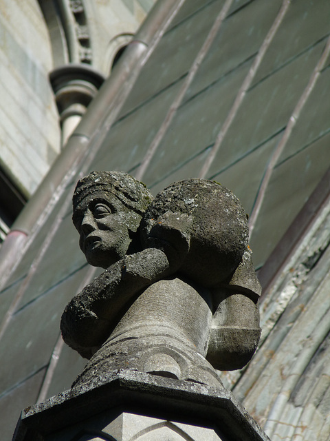 Carving on Nidaros Cathedral