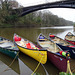Colourful Canoes