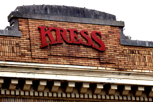 False Front Roofline - Kress Building