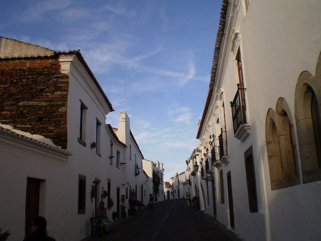 Village main street.