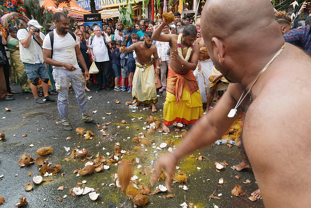Le rituel des noix de coco