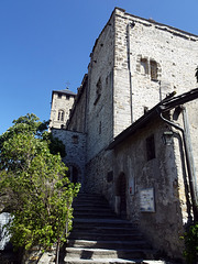 Aufstieg zur Kirche Notre-Dame de Valère in Sion