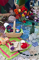 Knitted picnic